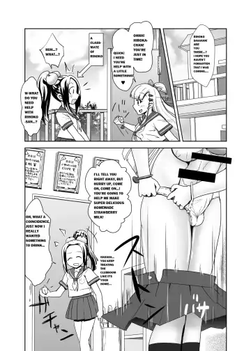 [Daitouchi Runoru] Futanari JK no Ichigo Milk no Tsukurikata Fhentai - Page 3