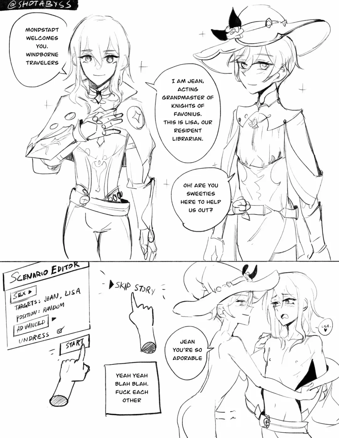 [Byss] Gayshin Impact Fhentai - Page 14