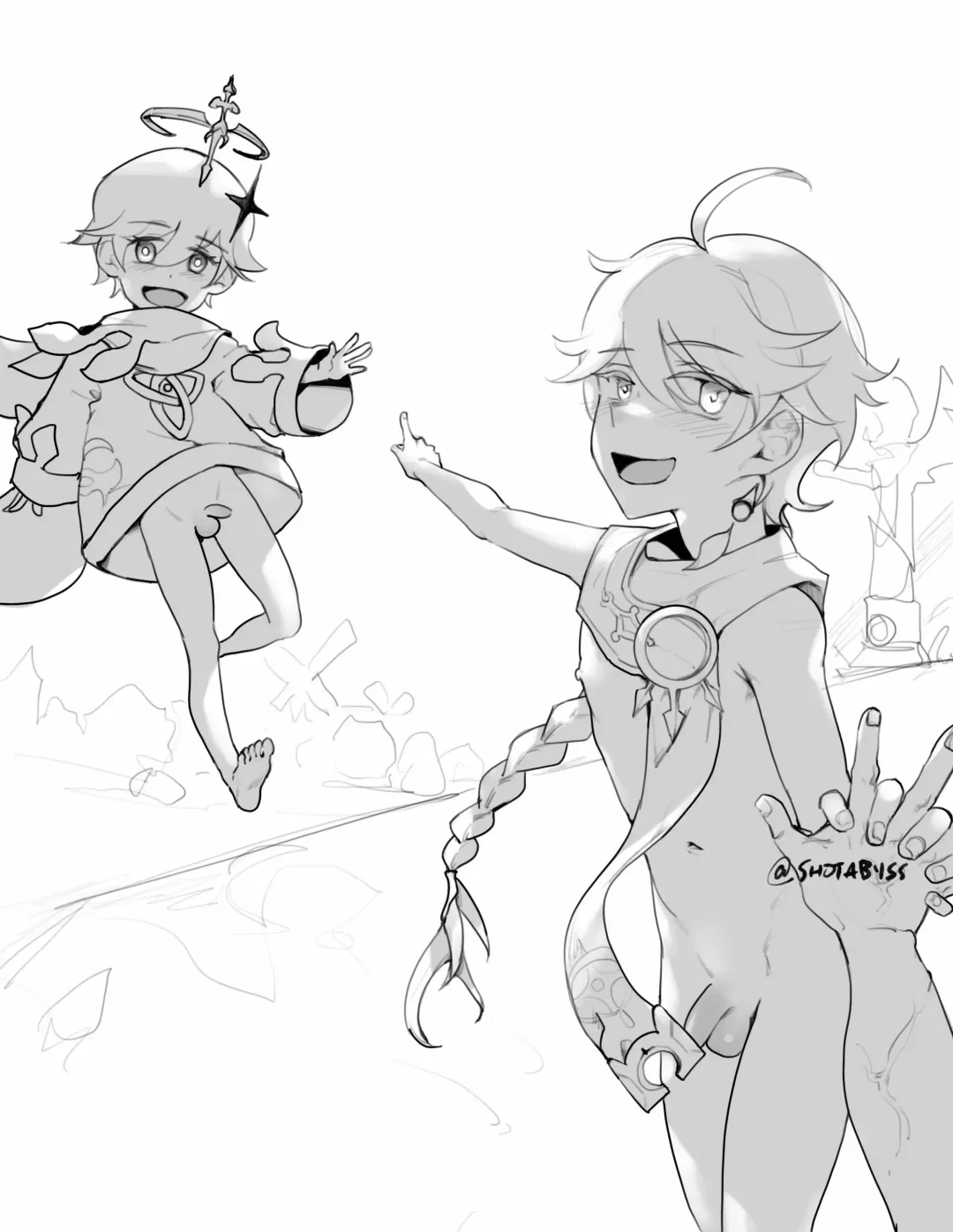 [Byss] Gayshin Impact Fhentai - Page 2