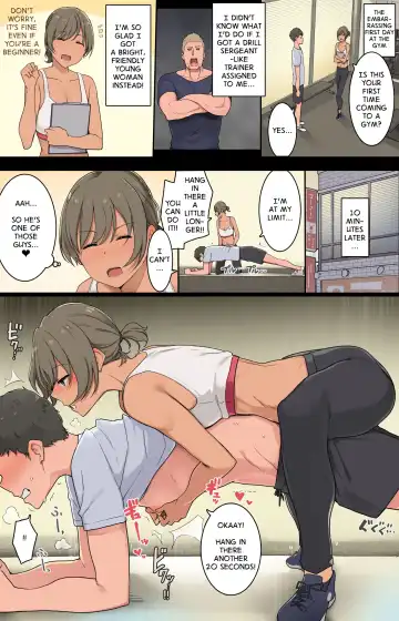 [Wakamatsu] Ikken Yasashisou na Personal Gym no Trainer-san ni Karada o Ijimenukareru Hanashi | A Seemingly Gentle Personal Trainer Gives My Body a Rough Workout Fhentai.net - Page 2