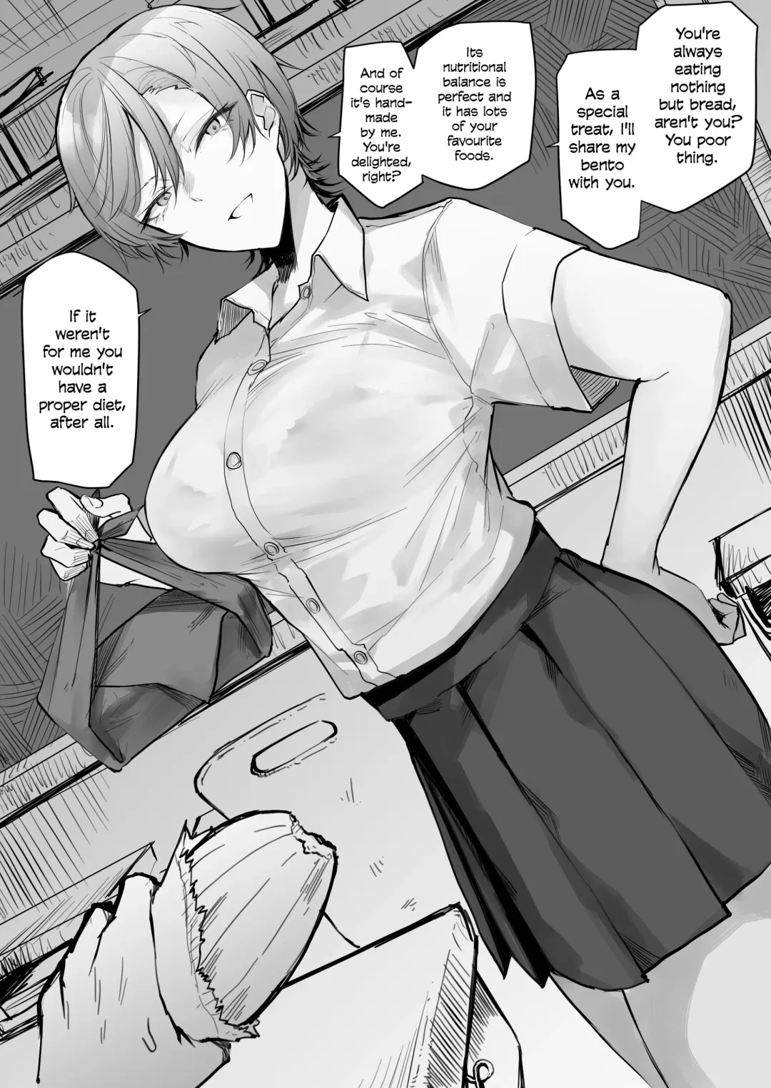 [Okyou] Gouman na Ikemen Onee-san no Manga | A Manga About An Arrogant, Handsome Onee-San Fhentai.net - Page 1