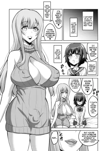 [Alpha Alf Layla] Futanari Onee-san ga Uraaka Otokonoko o Hentai Maso Mesu ni Otoshichaimasu | A Futanari Older Sister Turns An Underground Crossdresser Into A Perverted Masochist Fhentai - Page 5