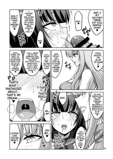 [Alpha Alf Layla] Futanari Onee-san ga Uraaka Otokonoko o Hentai Maso Mesu ni Otoshichaimasu | A Futanari Older Sister Turns An Underground Crossdresser Into A Perverted Masochist Fhentai - Page 9