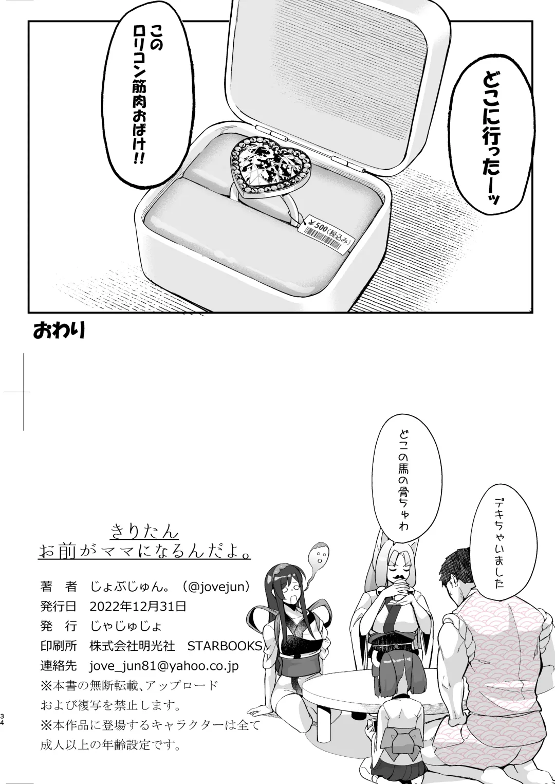 [Jovejun.] Kiritan Omae ga Mama ni Narunda yo. Fhentai - Page 33