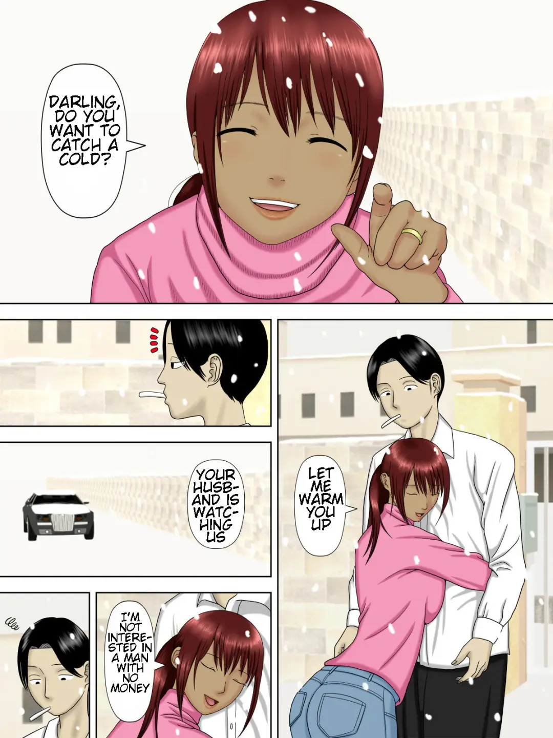 [Minazuki Mikka] Otto wa Gokuchuu, Ippou Tsuma wa... 5 ~Toaru Netorare Shakkinzuma no Matsuro~ Fhentai - Page 36