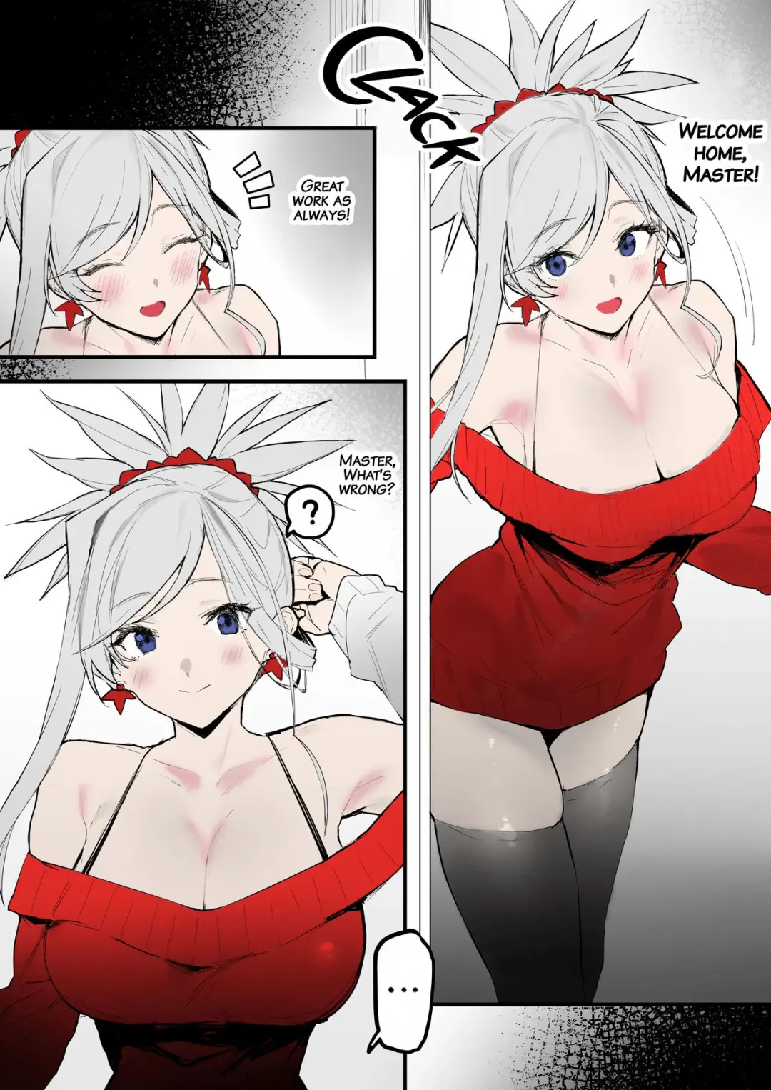 [Remora] Kaettara Musashi-chan ga Iru Seikatsu | Life if Musashi Came Home (decensored) Fhentai.net - Page 1