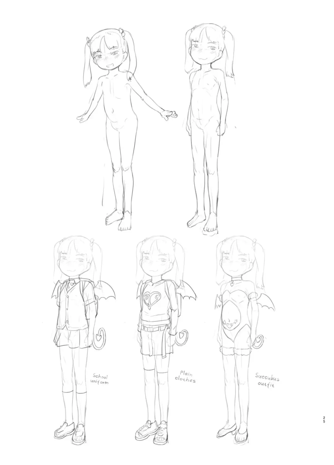 [Nukaji] Mesugaki Succubus o Wakaraseru | Getting To Know a Young And Horny Succubus Fhentai - Page 24