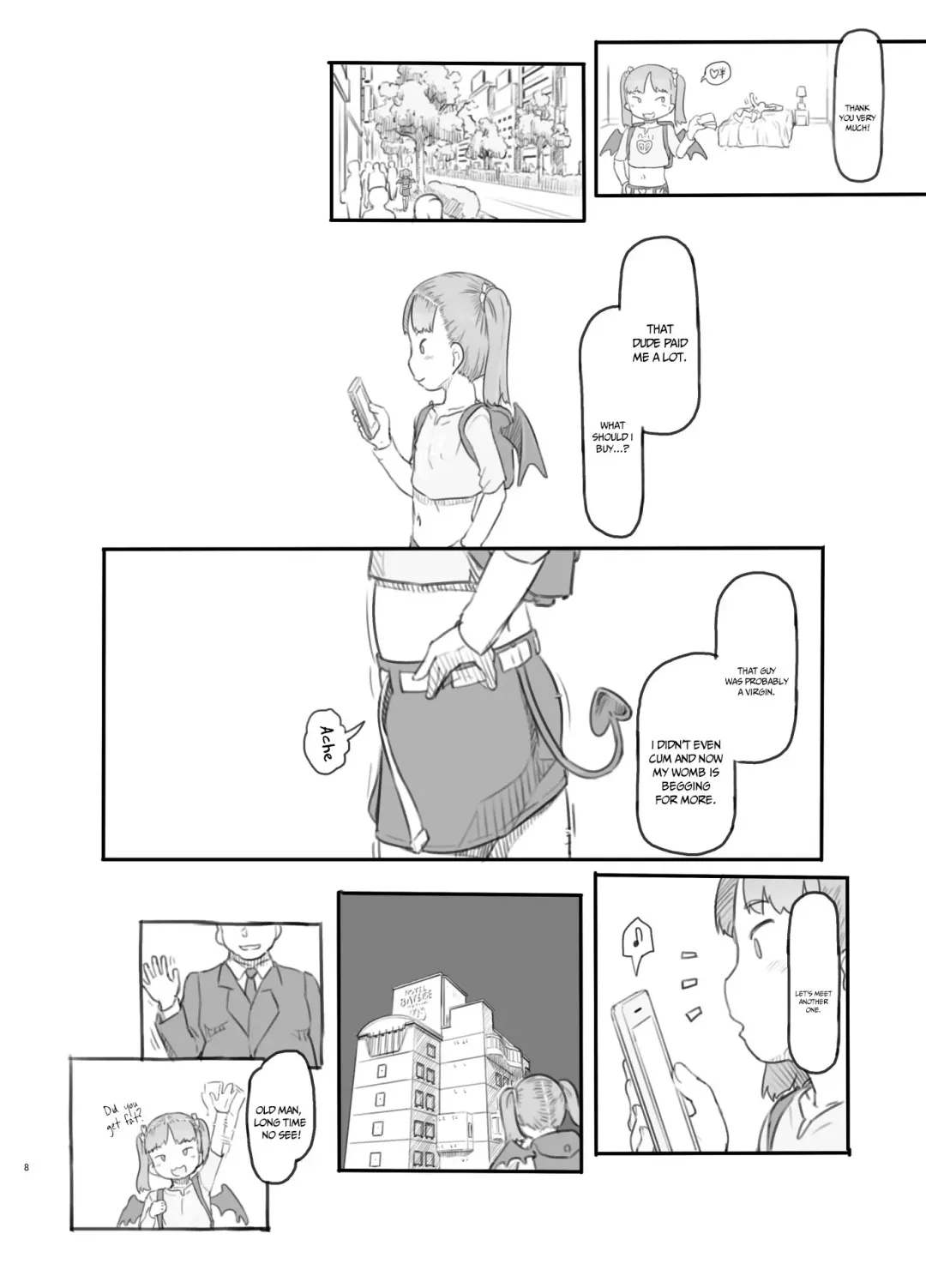 [Nukaji] Mesugaki Succubus o Wakaraseru | Getting To Know a Young And Horny Succubus Fhentai - Page 7