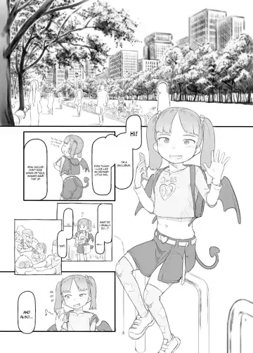 [Nukaji] Mesugaki Succubus o Wakaraseru | Getting To Know a Young And Horny Succubus Fhentai - Page 2