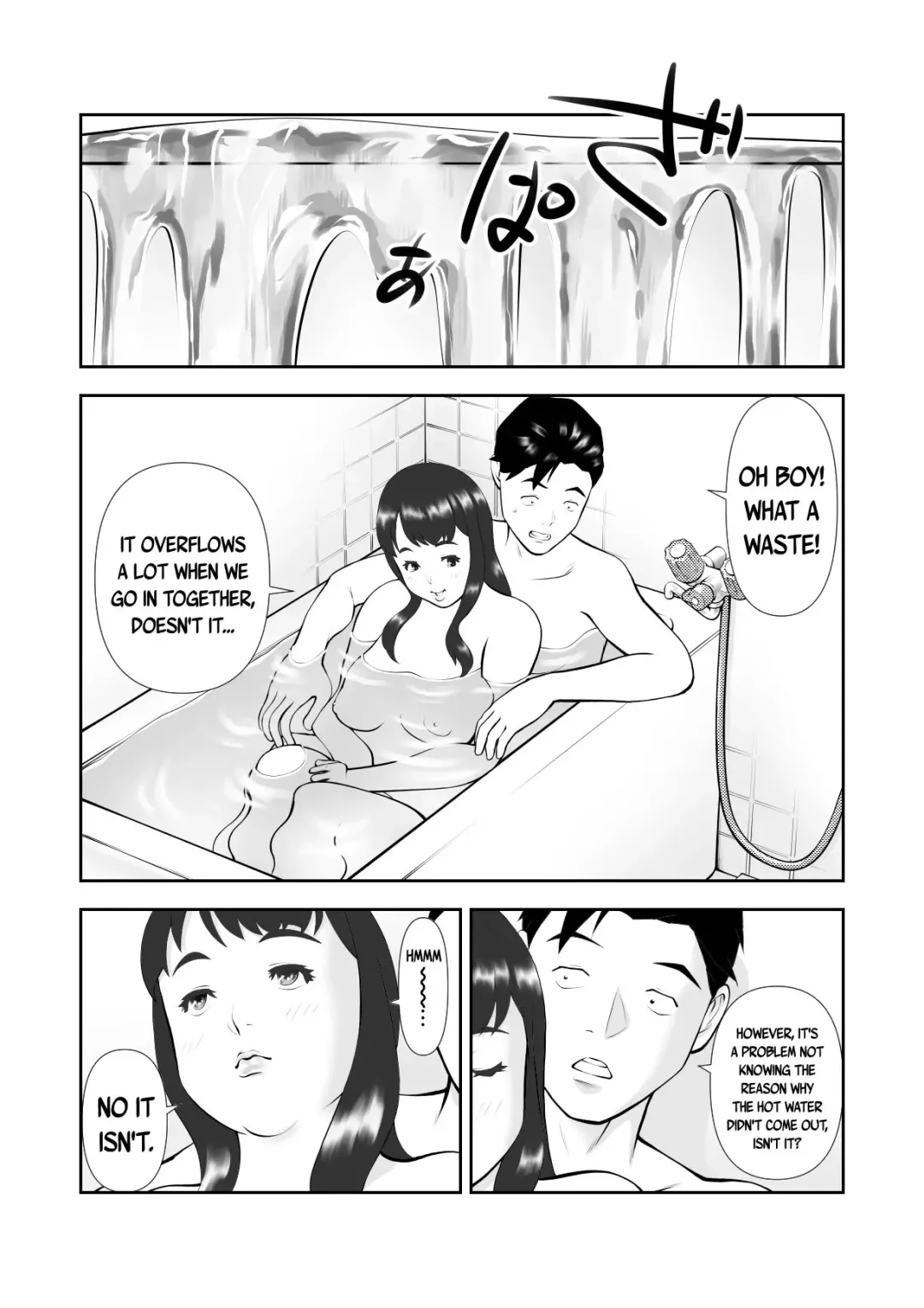 Tennen de Pocchari na Otonari-san ga Ofuro o Karinikita | My Plump Airheaded Neighbor Came Over To Use My Bath Fhentai - Page 29