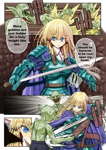 Goblin Hyoui ~Nottorareta Onna Kishi~ | Goblin Possession ~Hijacked Female Knight~ Fhentai.net - Page 2