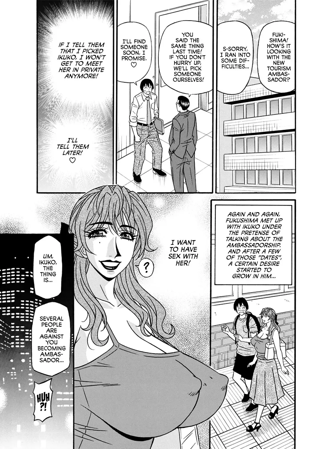 [Ozaki Akira] Hitozuma Shichou no Inbi na Seikou Kaikaku | Erotic Reforms Of Sex By A Married Female Mayor Fhentai.net - Page 85