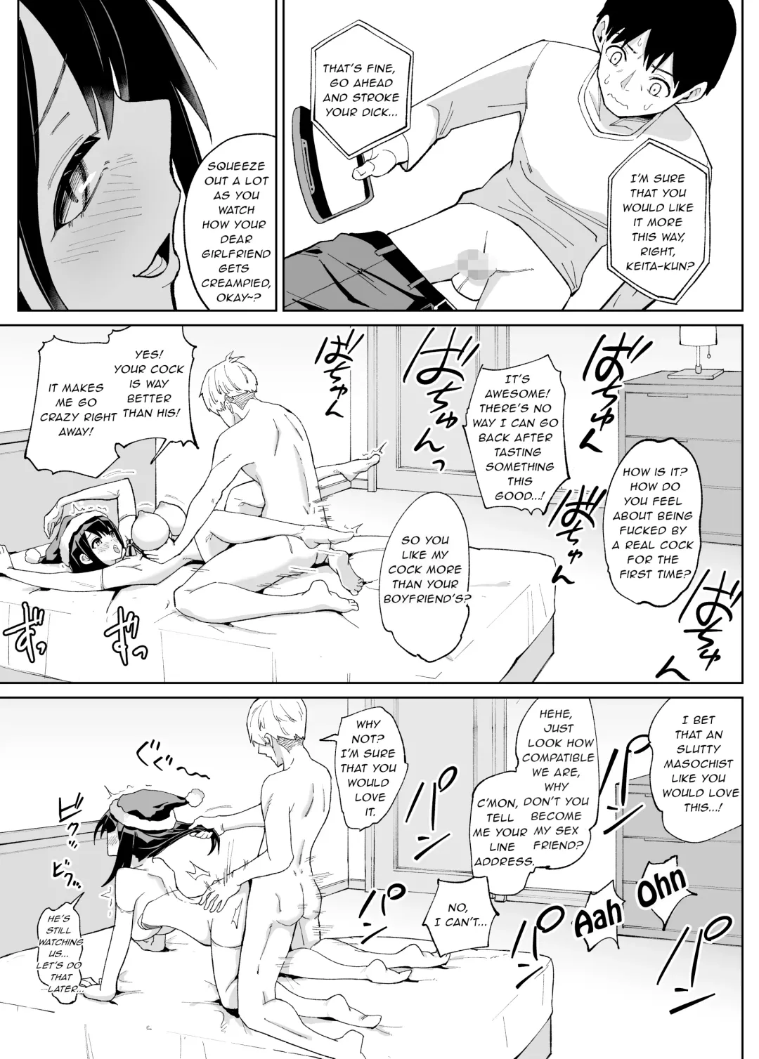 Osananajimi Kanojo kara no X'mas Present wa Netorare deshita Fhentai - Page 30