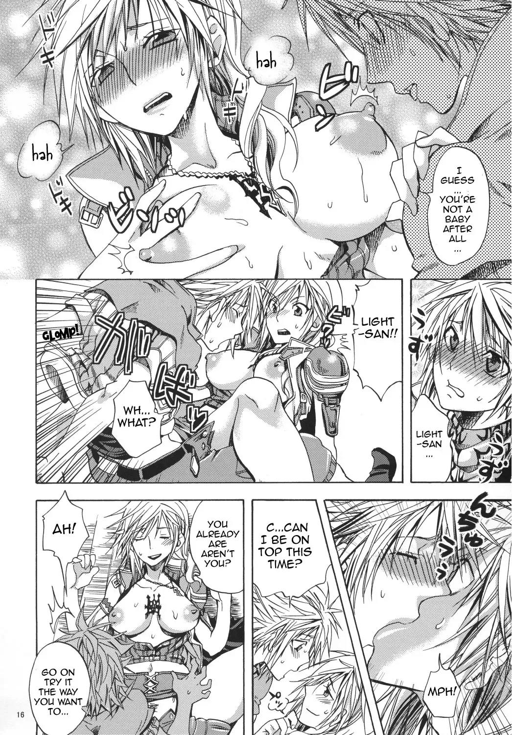 [Yu-ri] l'Cie-tachi no Kyuusoku | On Holiday With l'Cie and Friends Fhentai - Page 15
