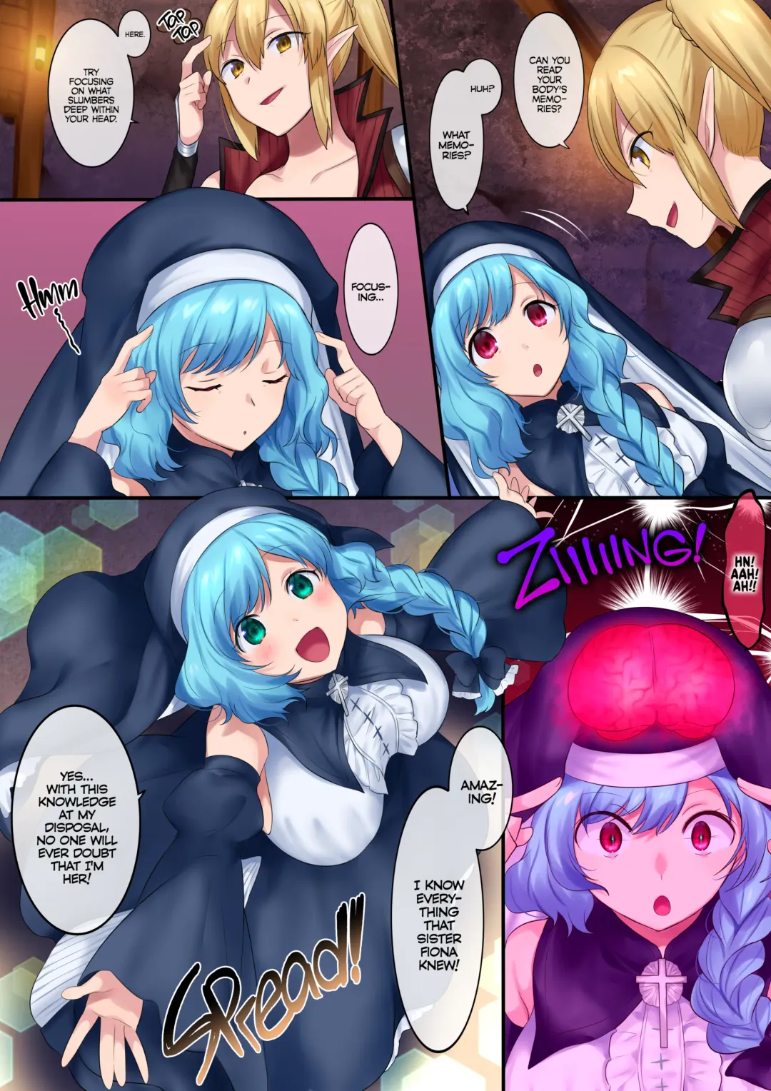 [Hiiragi Popura] Tamautsushi no Majutsu | Spirit Swap (decensored) Fhentai - Page 28