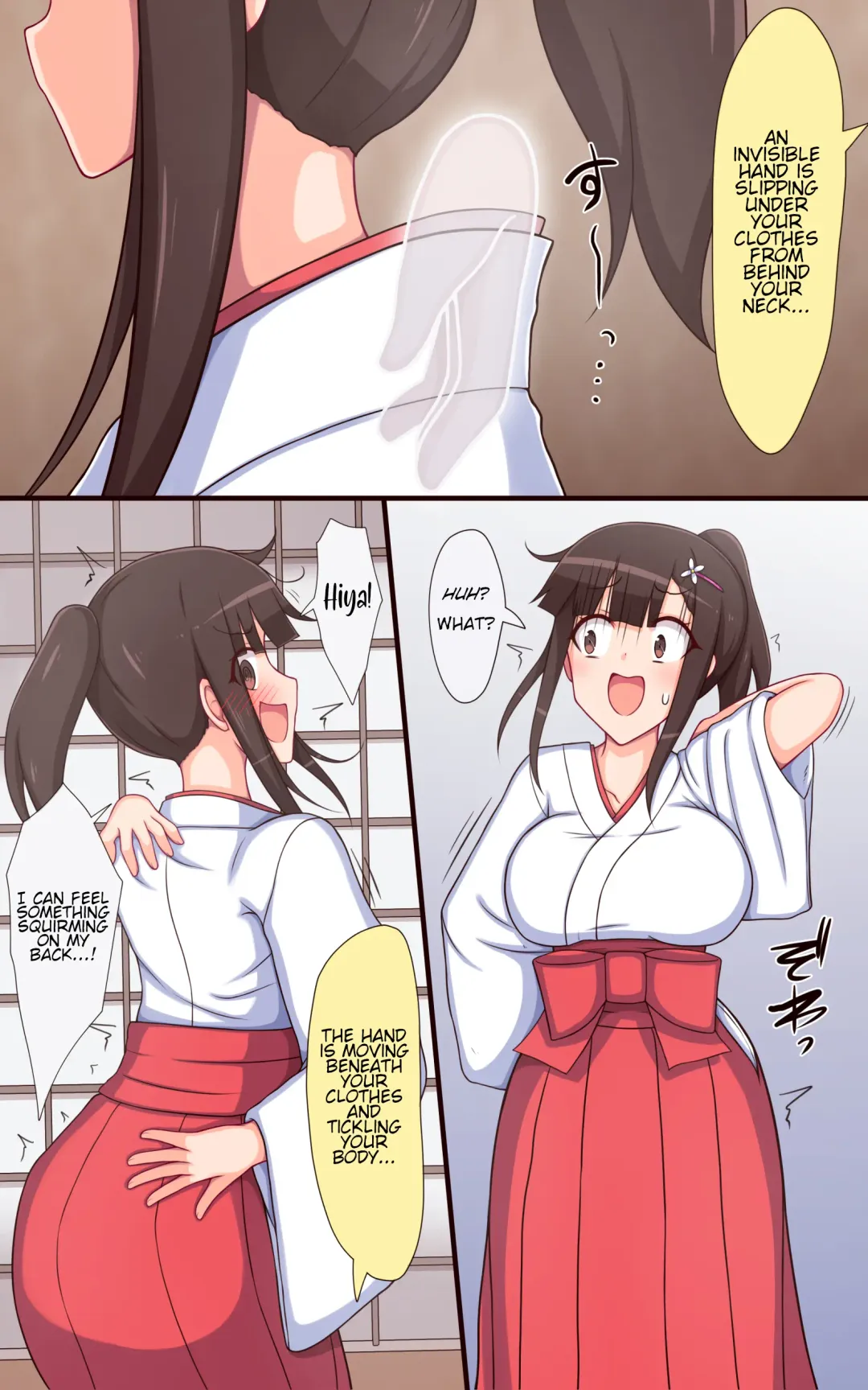 Miko-san no Kusuguri Saimin Himehajime | Shrine Maiden's New Year Hypno-tickling! Fhentai.net - Page 6