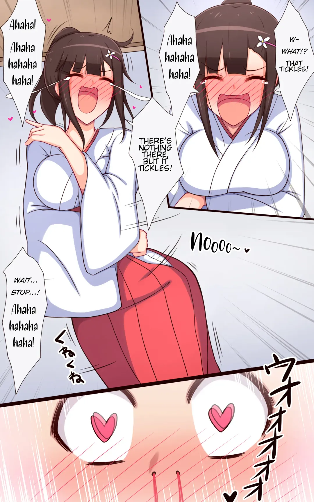 Miko-san no Kusuguri Saimin Himehajime | Shrine Maiden's New Year Hypno-tickling! Fhentai.net - Page 8