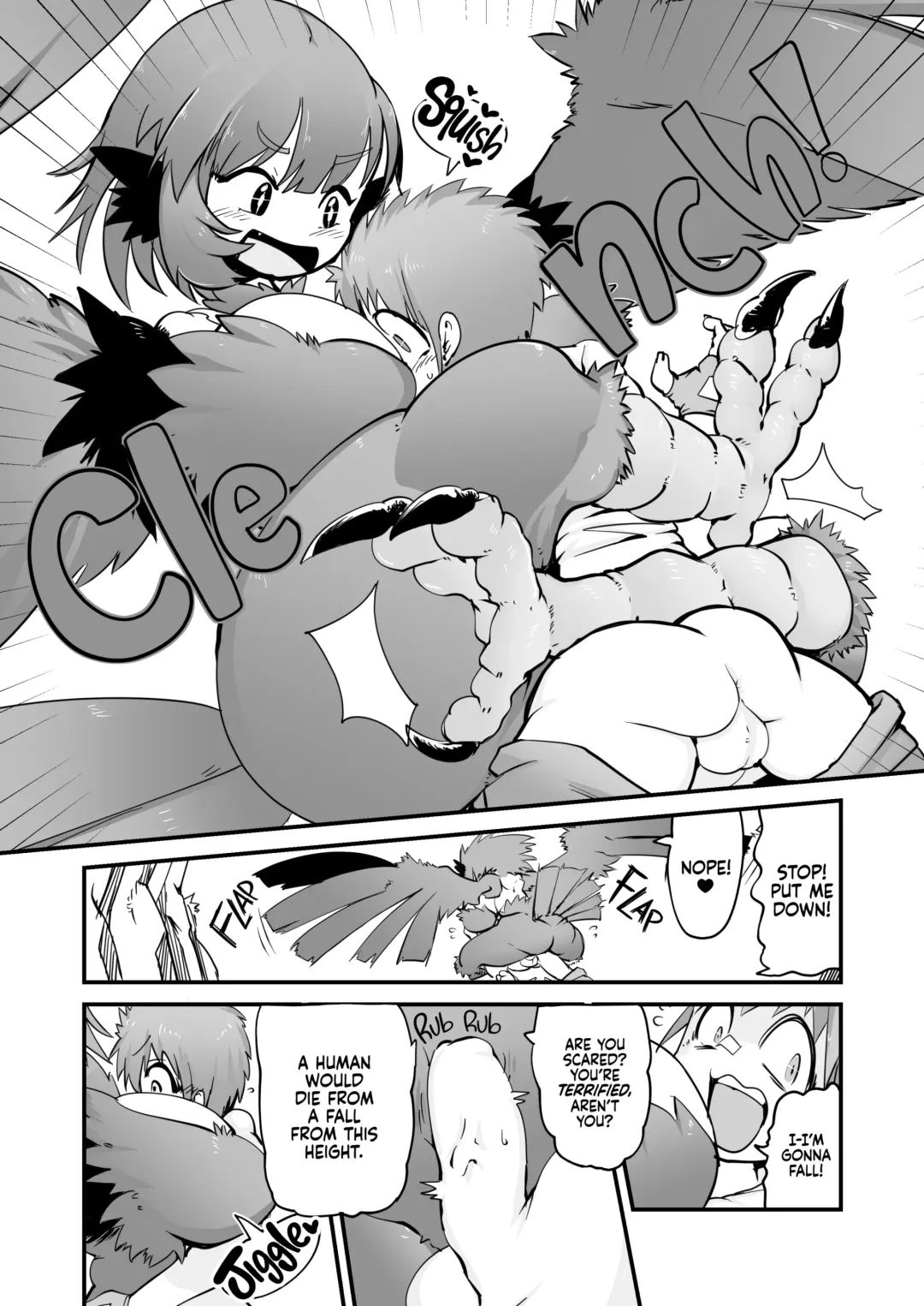 [Zettaizetumei] Buttobi! Harpy Girl｜Soaring Harpy Girl (decensored) Fhentai - Page 4