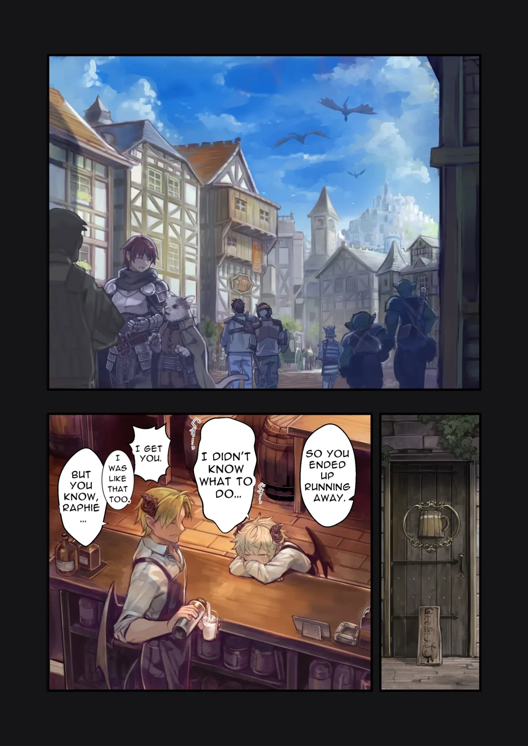 [Komota] MILK -Shota Inma ga Onee-san-tachi ni Hasamareru Banashi- | MILK -A story About An Incubus Being Fondled By Two Onee-sans- Fhentai - Page 4