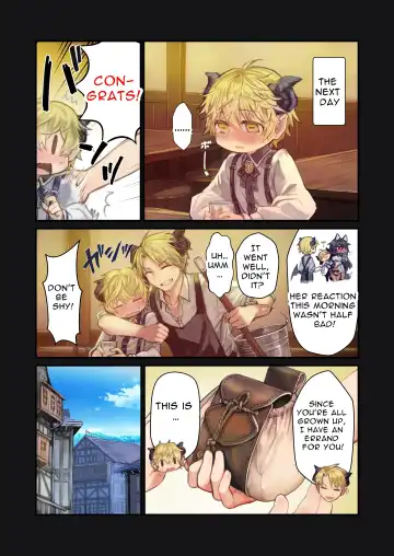 [Komota] MILK -Shota Inma ga Onee-san-tachi ni Hasamareru Banashi- | MILK -A story About An Incubus Being Fondled By Two Onee-sans- Fhentai.net - Page 75