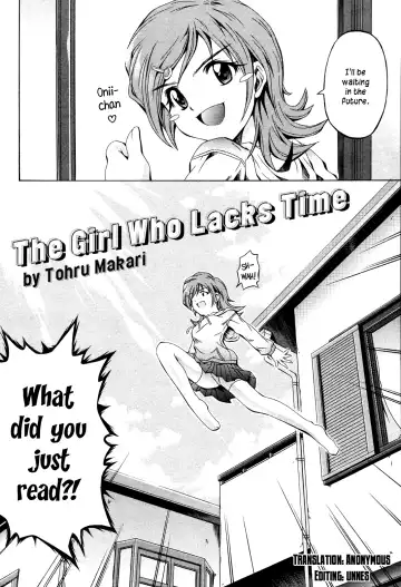 [Makari Tohru] Toki ni Kakeru Shoujo | The Girl Who Lacks Time Fhentai - Page 2