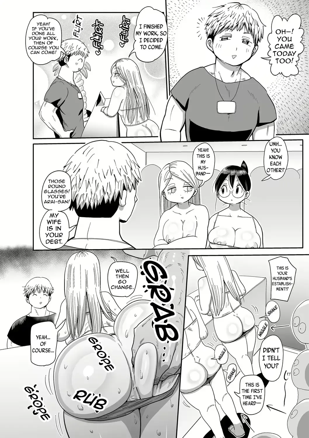 [Kiliu] Komochi Tsuma no Arai-san ~Gym de Ase o Nagasou~ | Komochi Tsuma no Arai-san: Let's Sweat at the Gym! Fhentai.net - Page 8