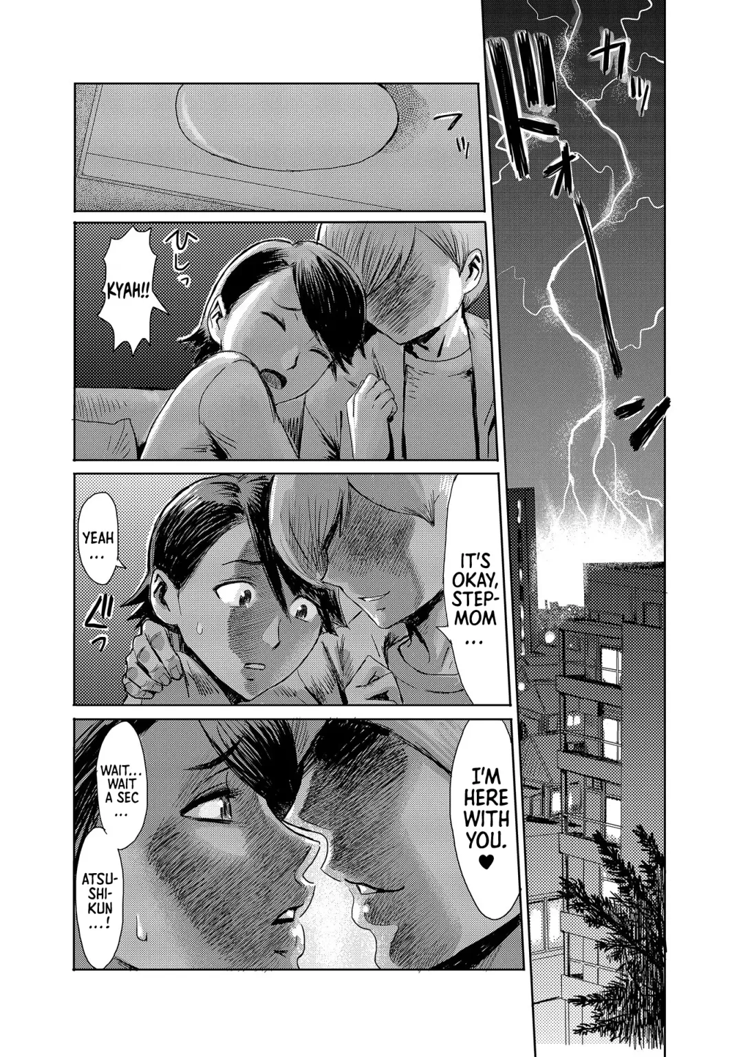 [Kuroiwa Menou] Kaa-san wa Yamiyo ni Mesu ni Naru | Stepmother Turns into My Bitch in the Darkness of the Night Fhentai - Page 4
