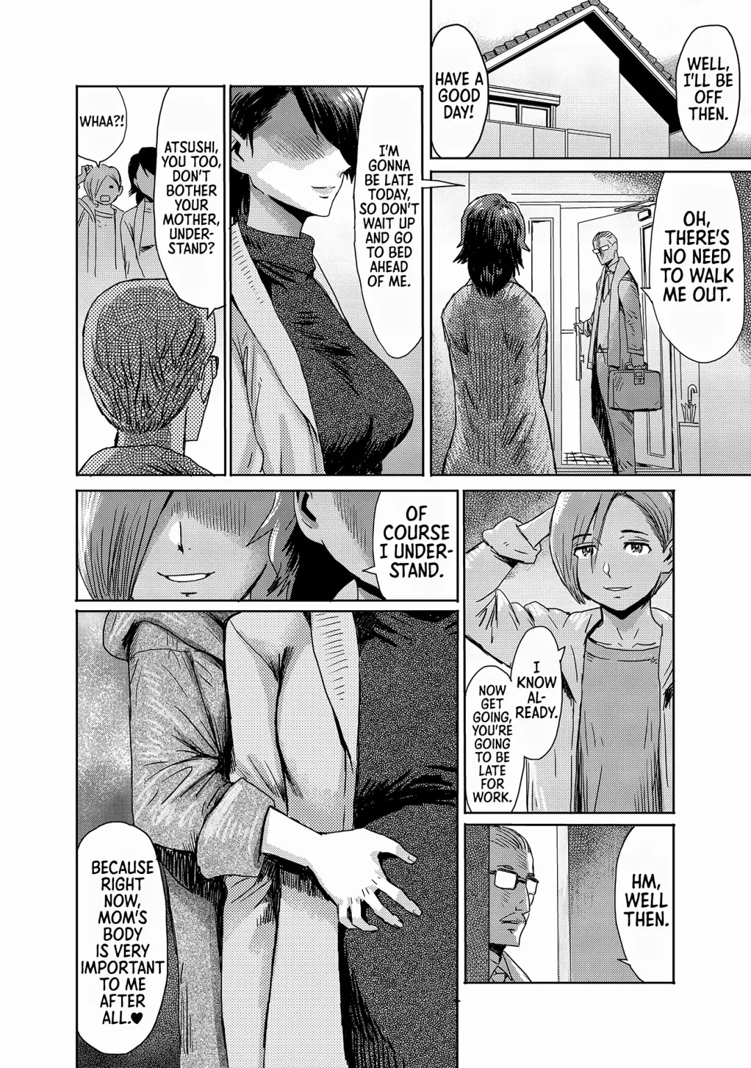 [Kuroiwa Menou] Kaa-san wa Yamiyo ni Mesu ni Naru | Stepmother Turns into My Bitch in the Darkness of the Night Fhentai - Page 51