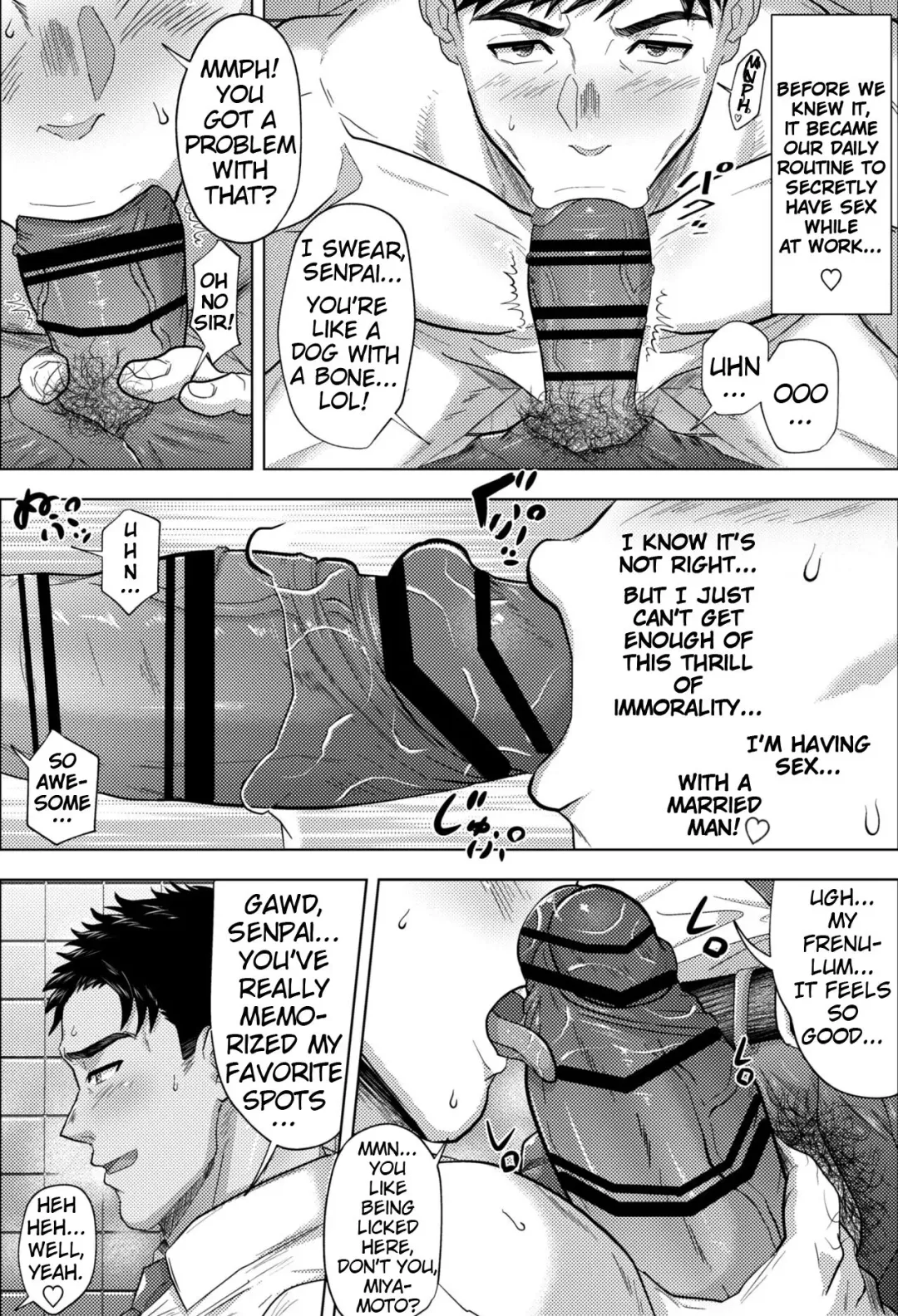 [Shiro] Kikon Nonke Ryman to Kaisha no Toile de... | In the Company's Bathroom with a Married Straight Salaryman... Fhentai - Page 6