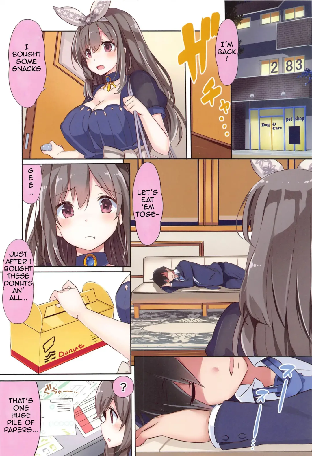 [Kurokawa Izumi] Koga-tan ni Gyugyutto Amaete | I want to be pampered by Koga-Tan! Fhentai - Page 3
