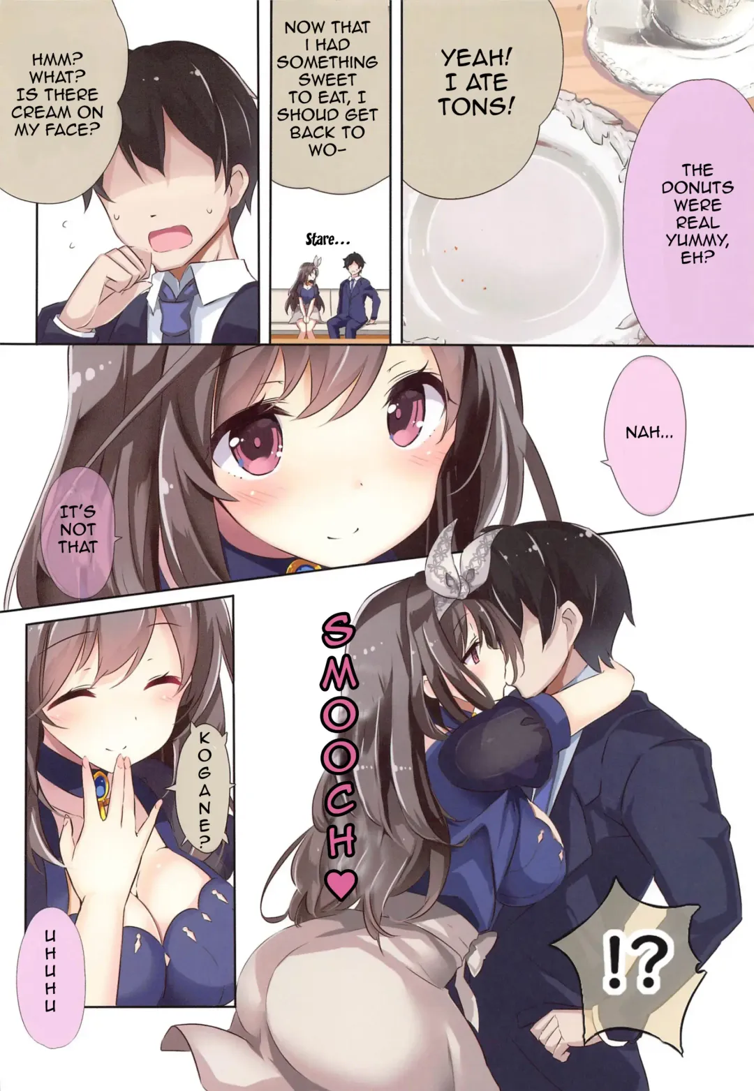 [Kurokawa Izumi] Koga-tan ni Gyugyutto Amaete | I want to be pampered by Koga-Tan! Fhentai - Page 7