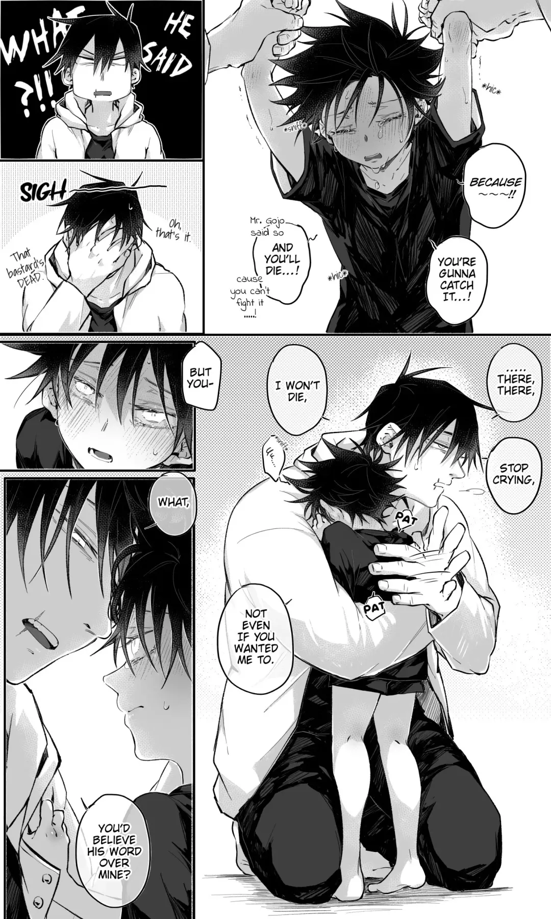 [Bozu] Shotagumi doesn't feel well and gets hugs and kisses Fhentai - Page 3