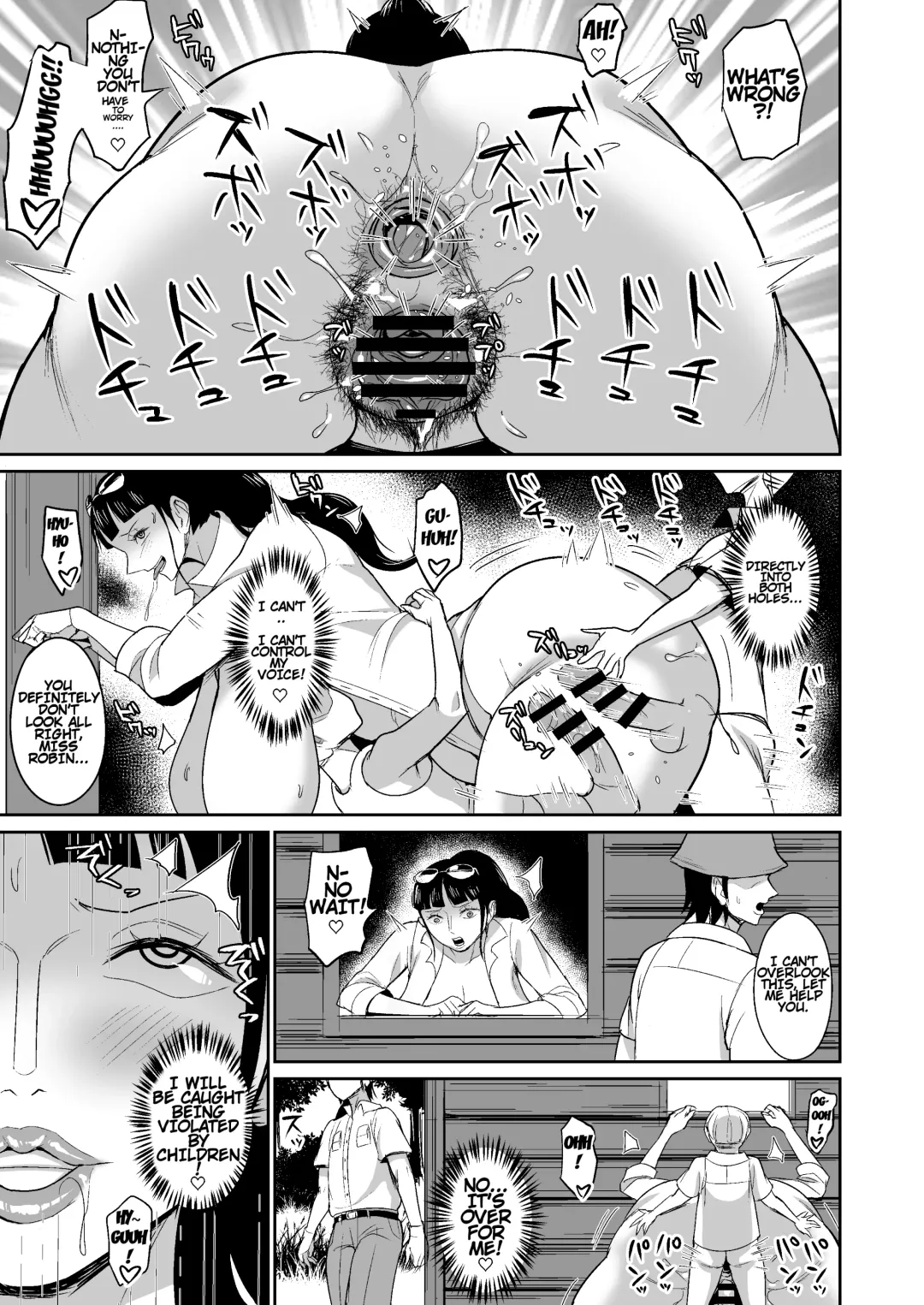 [Hamiltan] 60 year old archaeologist Nico Robin Fhentai - Page 17