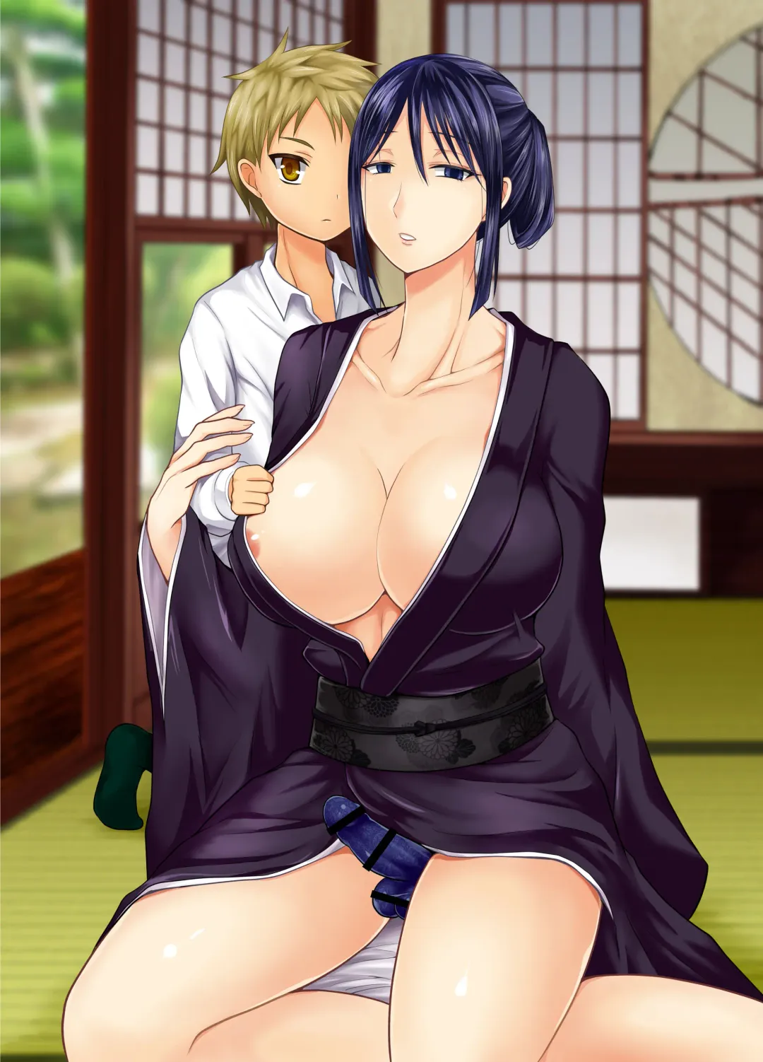 [Egami] Akogare no Hito wa Naki Chichi no Mekake Fhentai - Page 18