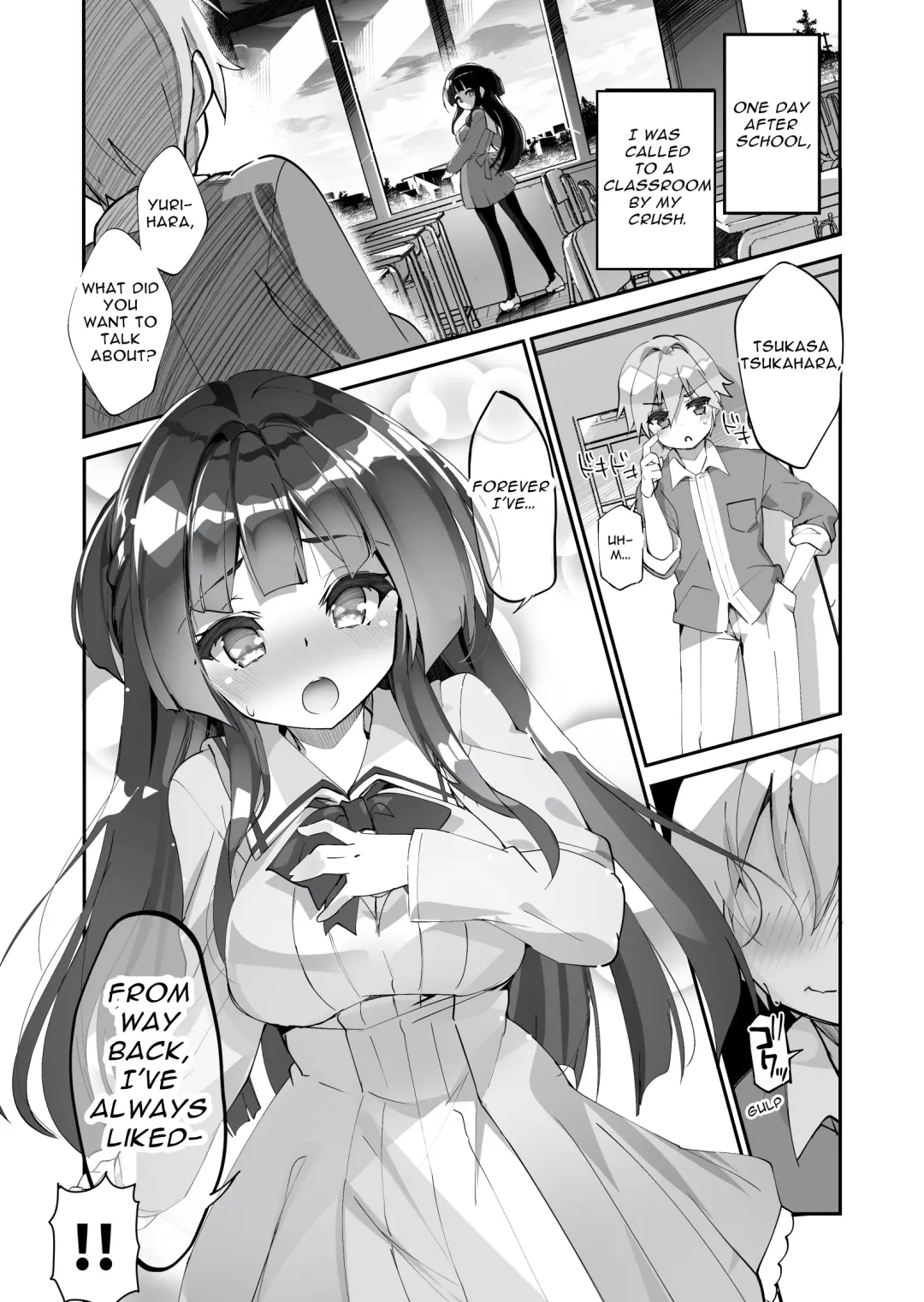 [Fujishima Sei1go] Yuri ni Kokurarete Josou Play Saserareru Hanashi Fhentai - Page 2