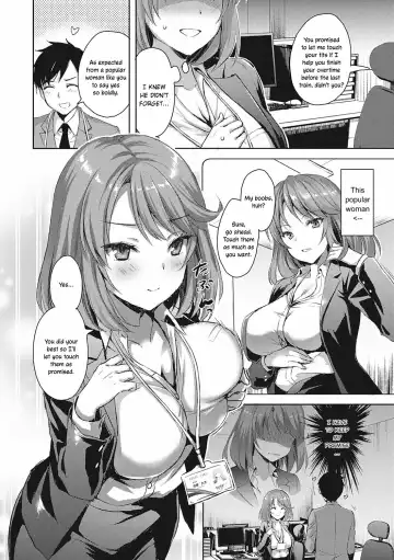 [Ayakawa Riku] Urahara OL ga Kouhai ♂ to Zangyo Shitara | When A Contrarian OL Works Overtime with Her Junior Colleague ♂ Fhentai - Page 2