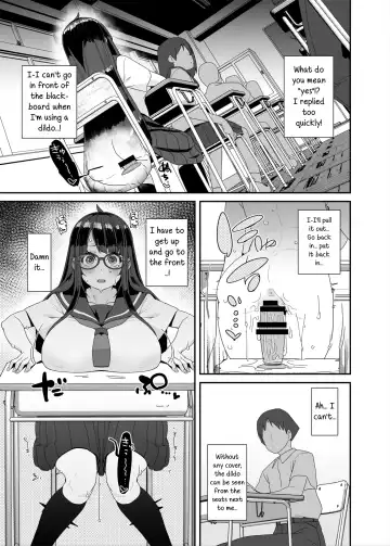 [Maeshima Ryou] Dosukebe Kyonyuu JC ga Kounai Onanie Suru Hanashi | A Story About a Slutty, Big-Breasted JC Who Masturbates in School Fhentai - Page 38