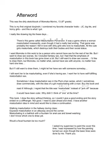 [Maeshima Ryou] Dosukebe Kyonyuu JC ga Kounai Onanie Suru Hanashi | A Story About a Slutty, Big-Breasted JC Who Masturbates in School Fhentai - Page 52