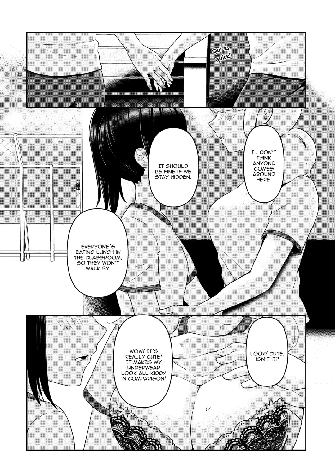 Chichichichichichi Oppai Yuri Goudoushi | Titititititty Breasty Lesbian Joint Publication Fhentai - Page 113