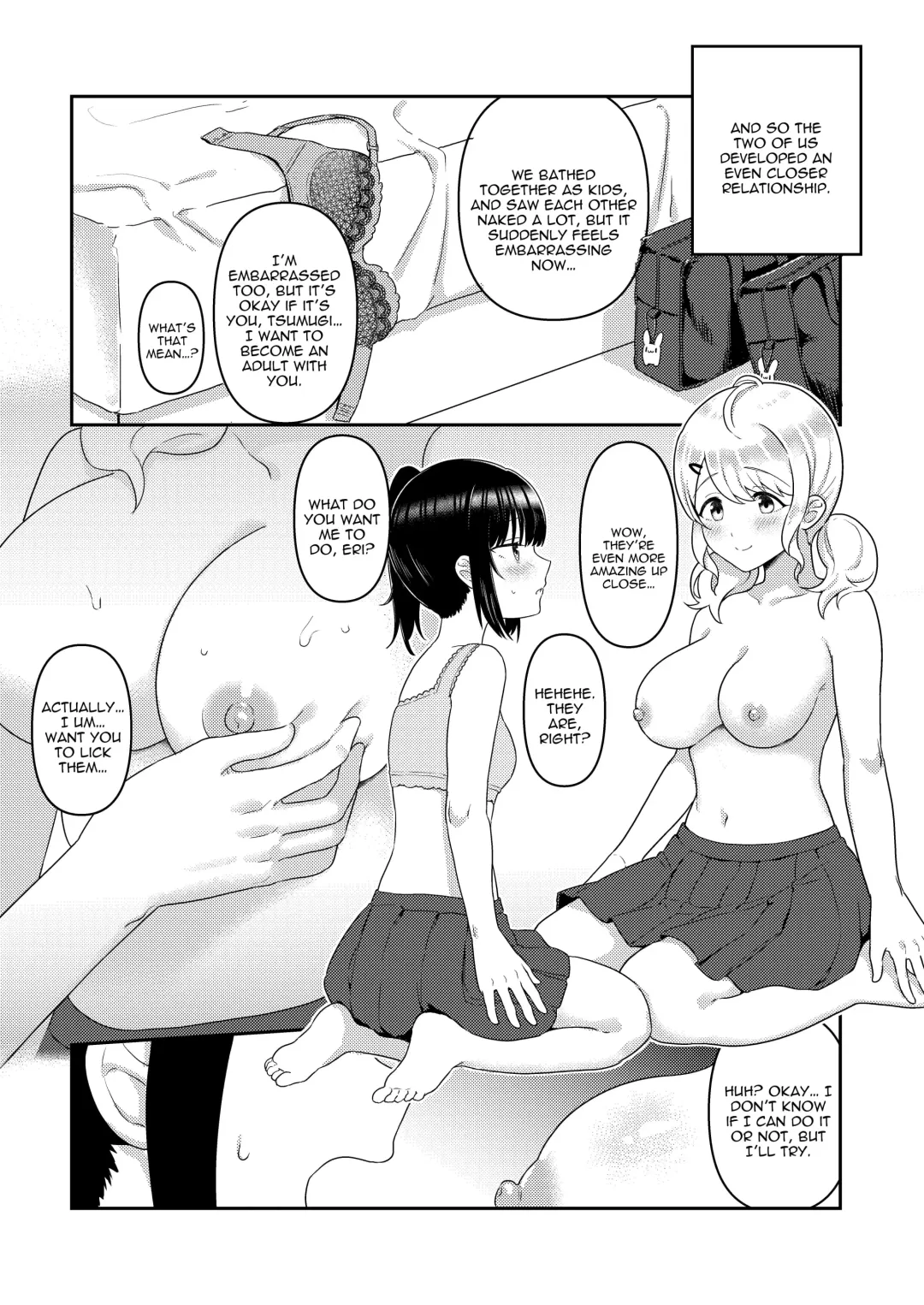 Chichichichichichi Oppai Yuri Goudoushi | Titititititty Breasty Lesbian Joint Publication Fhentai - Page 116