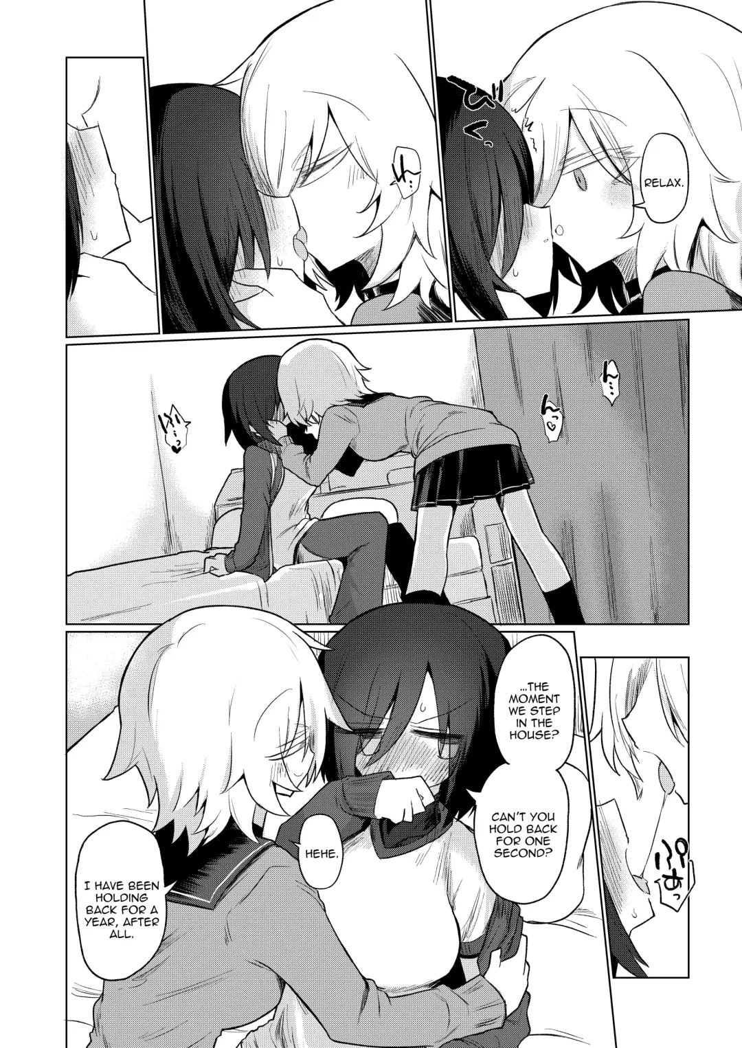 Chichichichichichi Oppai Yuri Goudoushi | Titititititty Breasty Lesbian Joint Publication Fhentai - Page 88