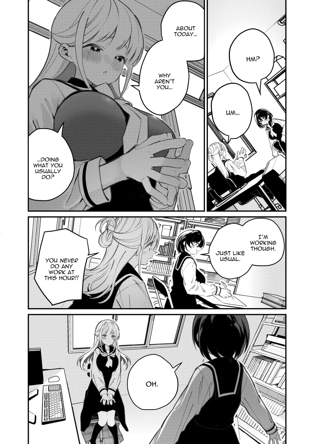 Chichichichichichi Oppai Yuri Goudoushi | Titititititty Breasty Lesbian Joint Publication Fhentai - Page 9