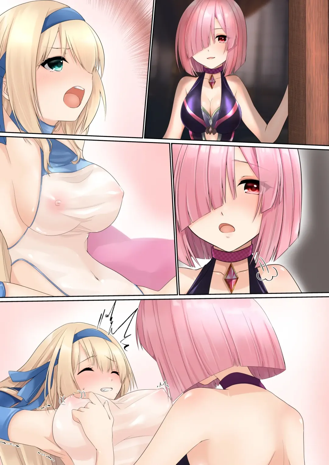 [Kumakko] Misty Magic ―princess knightess enthralled by a futanari spell― Fhentai - Page 50