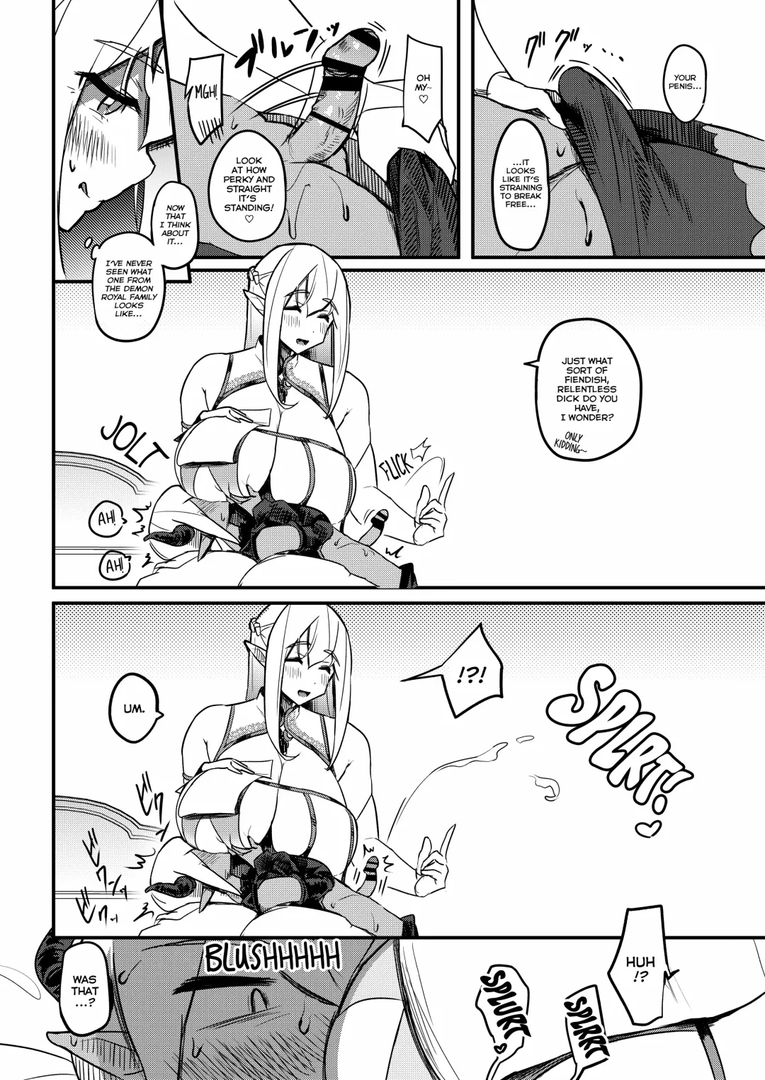 [Yosyo-] Kusozako Maou wa Chou Anzangata no Mucchimuchi Elf Mama ni Makeppanashi | The Bratty, Quick-Shot Demon Prince Just Can't Win Against This Thicc Elven Mommy! Fhentai.net - Page 9