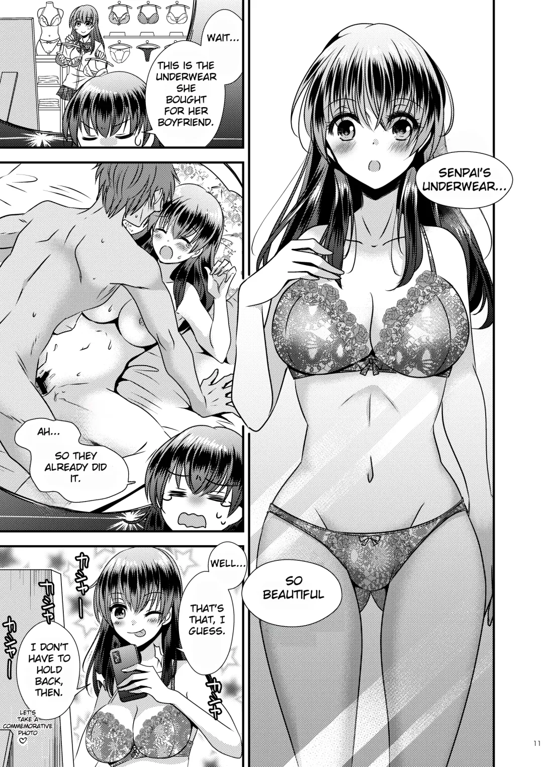 [Matsuzono] Possession App ~Controlling Senpai as You Wish Fhentai - Page 11