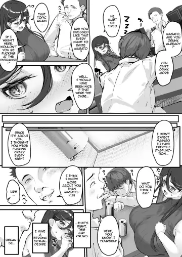 [Kutibue] Netorare Tsuma Masato-kun Gomen ne... Watashi... Kare no SeFri ni Modorimasu | Cuckold Wife I'm Sorry Honey, I'm Going Back to My Sex Friend Fhentai - Page 8