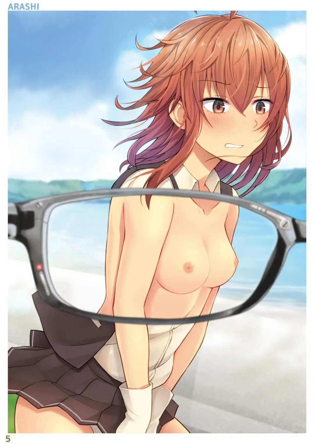 [Kanden Sky] Kanmusu no (Kyoubu) Soukou ga Sukeru Megane vol. 4 Fhentai - Page 5