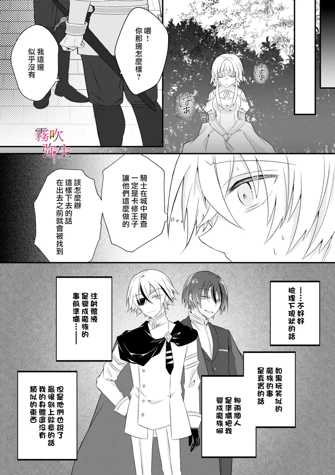 [Hatori Hato] Dekiai Kei Yandere Kyoudai Ouji wa Itoshi no Shinkan Mazoku Ochi Sasetai | 溺愛係病嬌王子兄弟想讓心愛的神官墮落成魔族 Fhentai.net - Page 48