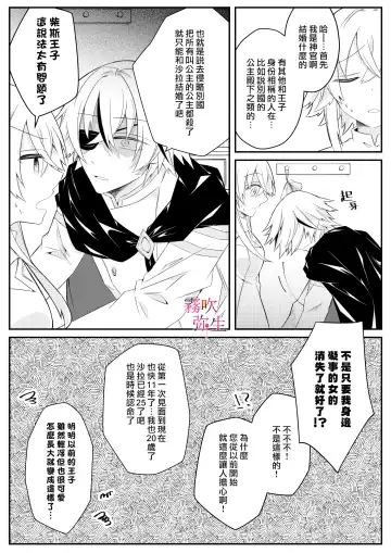 [Hatori Hato] Dekiai Kei Yandere Kyoudai Ouji wa Itoshi no Shinkan Mazoku Ochi Sasetai | 溺愛係病嬌王子兄弟想讓心愛的神官墮落成魔族 Fhentai.net - Page 13