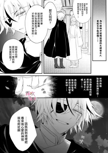 [Hatori Hato] Dekiai Kei Yandere Kyoudai Ouji wa Itoshi no Shinkan Mazoku Ochi Sasetai | 溺愛係病嬌王子兄弟想讓心愛的神官墮落成魔族 Fhentai.net - Page 23